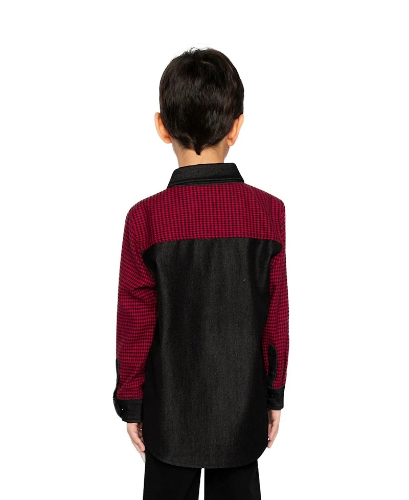 Deux par Little and Big Boy (6-12) Button Down Shirt