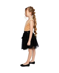 Deux par Toddler Girl 2T - 5T Bi-Material Sleeveless Dress