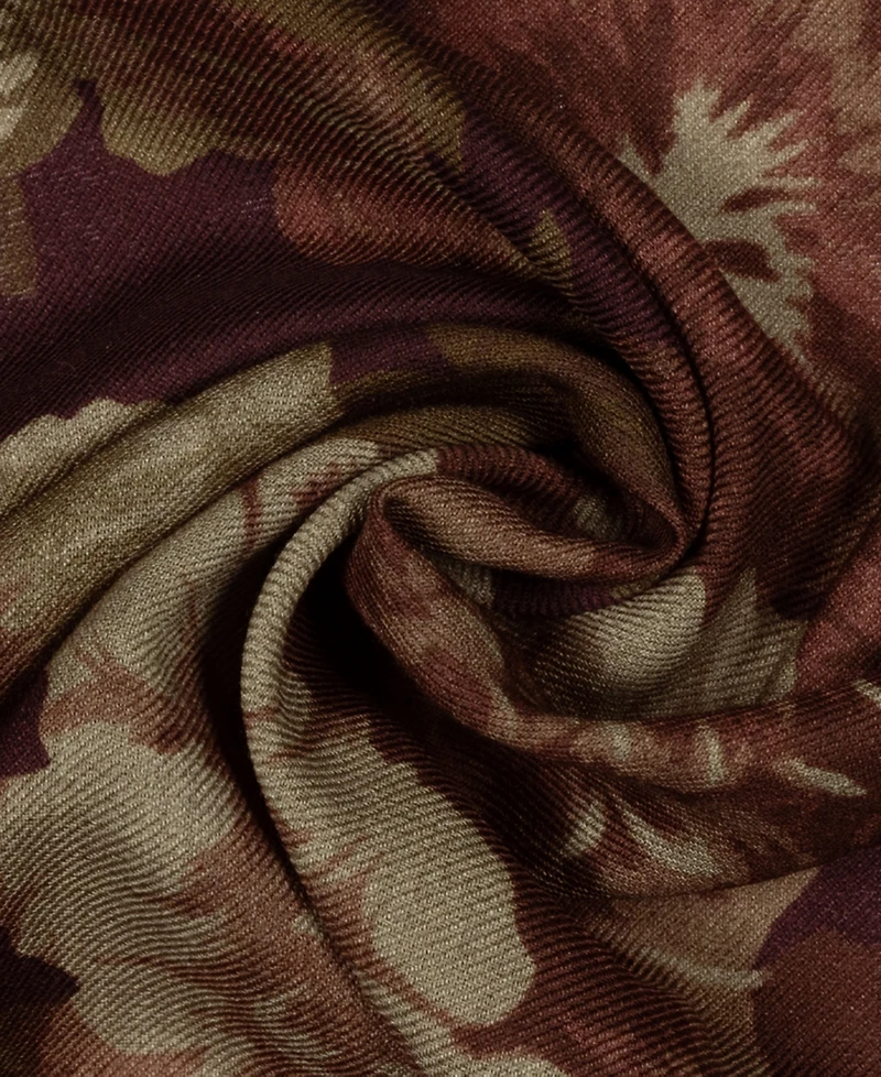 Lauren Ralph Floral Bouquet Square Scarf