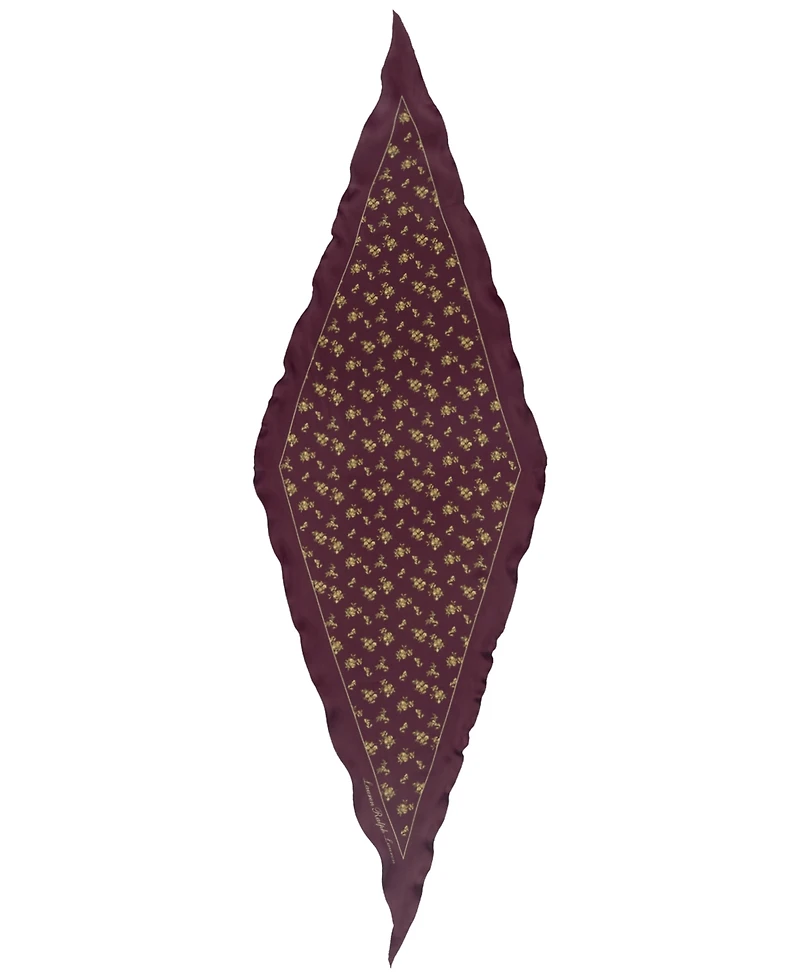 Lauren Ralph Lauren Floral Small Diamond Scarf