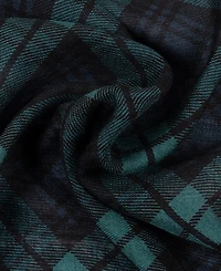 Lauren Ralph Lauren Plaid Animal Small Square Scarf