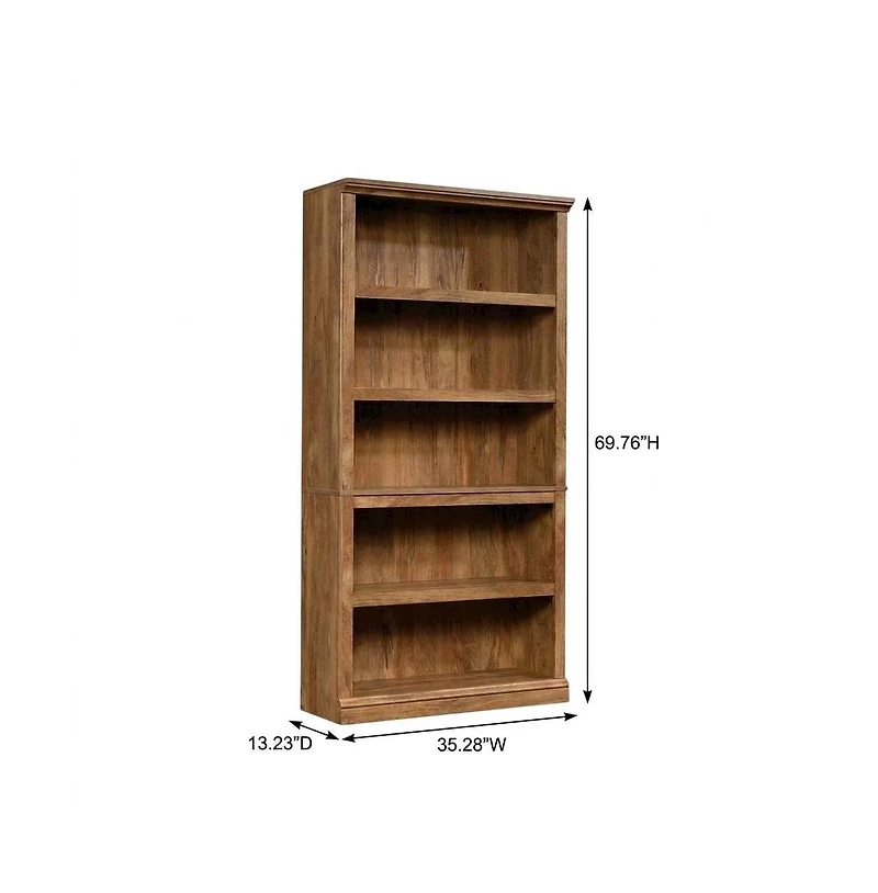 Bison Office Wooden Storage Bookcase