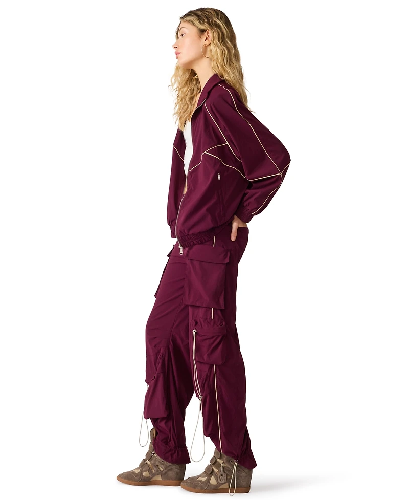 Steve Madden Women's Jacey Zip-Front Jacket