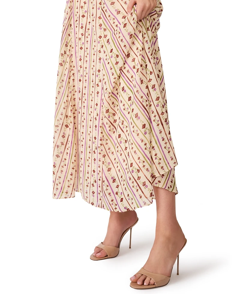 Steve Madden Women's Estela Sweetheart Fit & Flare Ankle Dress