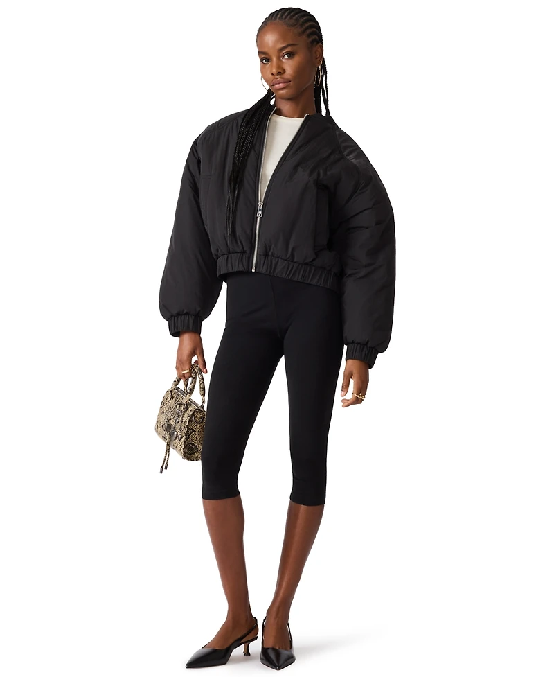 Steve Madden Women's Adore Zip-Front Jacket