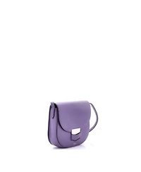 Pre-Owned Celine Small Trotteur Crossbody Bag Grainy Leather