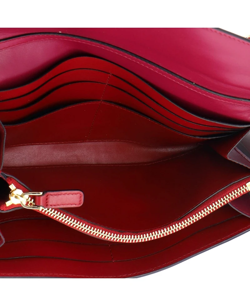 Pre-Owned Bvlgari Long Serpenti Forever Wallet on Chain Leather
