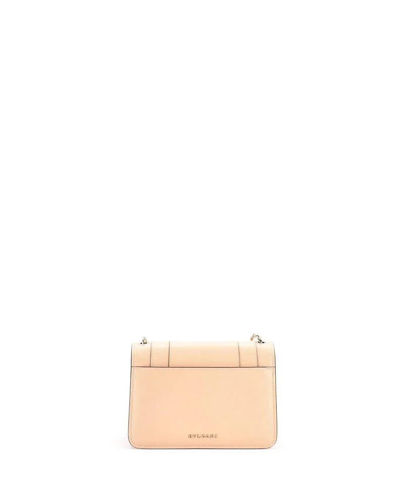 Pre-Owned Bvlgari Mini Serpenti Forever Shoulder Bag Leather