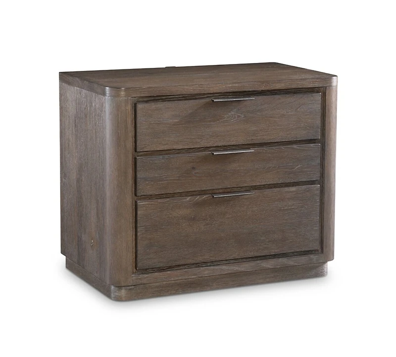Bernhardt Outline 34" 3-Drawer Nightstand