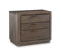 Bernhardt Outline 34" 3-Drawer Nightstand