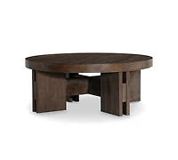 Bernhardt Outline 2-Piece Round Coffee Table & Side Table Set
