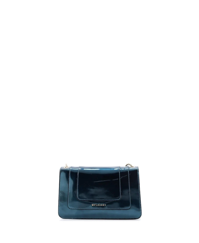 Pre-Owned Bvlgari Small Serpenti Forever Shoulder Bag Patent