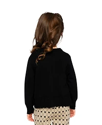 Deux par Little and Big Girl (6- 14) Knit Cardigan