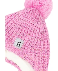Deux par Baby Girl's (6M-24M) Winter Peruvian Knit Pompom Hat