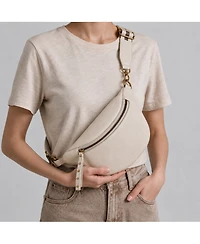 Susu Kira Pebbled Leather Cell Phone Bag Mini Crossbody Purse with Multi Compartments