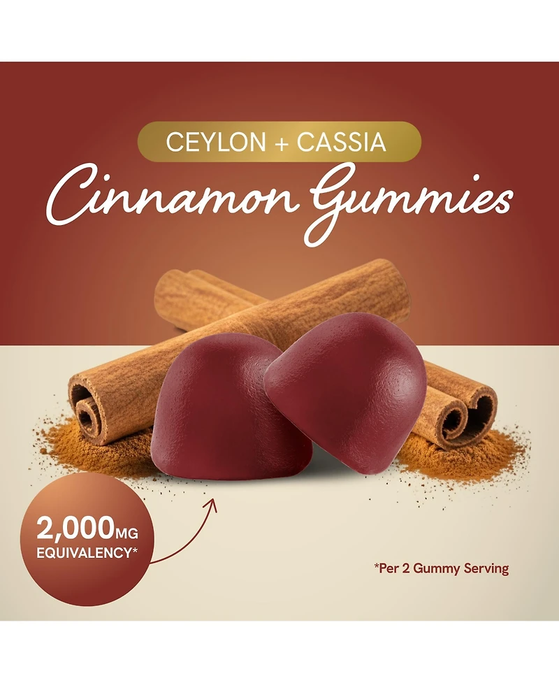Sugar Free Cinnamon Gummies, 60ct