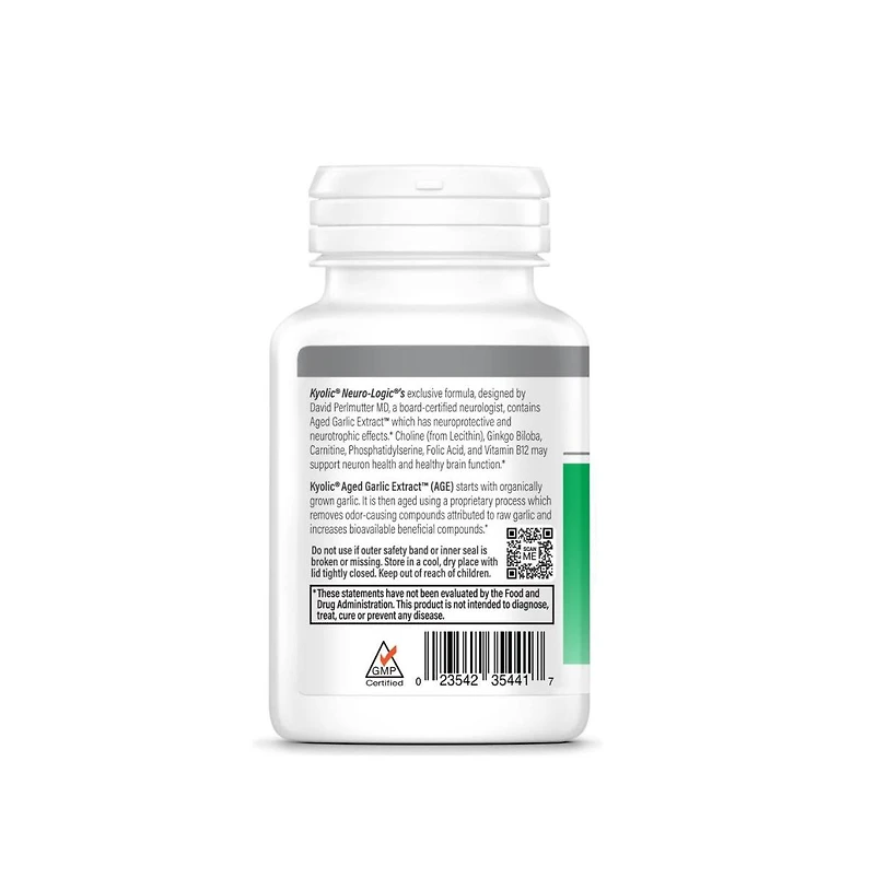 Kyolic Specialty Series Neuro-Logic, For Memory, Learning and Sharpness, 120 Capsules