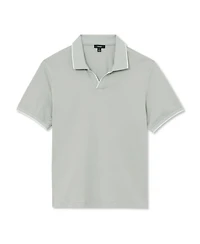 Reiss Men's Nico Air-Water Cotton Tipped Polo Shirt