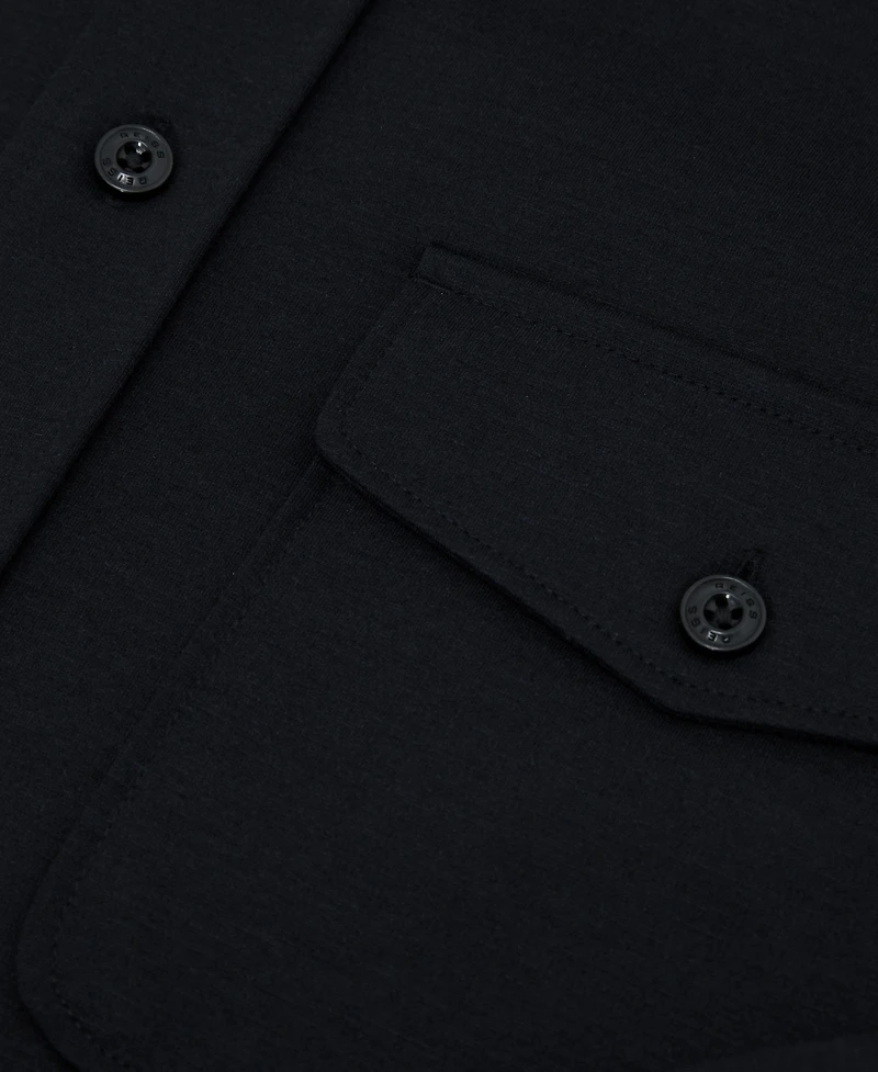 Reiss Men's Mcshane Twin-Pocket Button-Through Overshirt