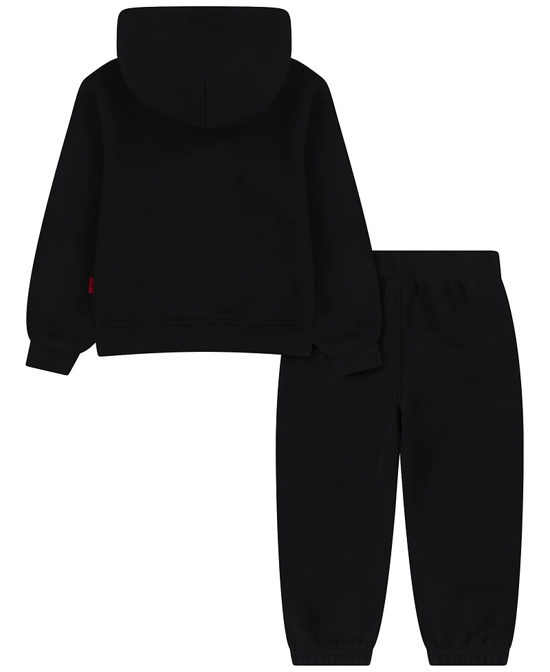 Jordan Toddler Boys' 2T-4T Long-Sleeve Hoodie and Pants, 2-Piece Set