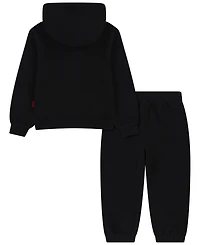 Jordan Toddler Boys' 2T-4T Long-Sleeve Hoodie and Pants, 2-Piece Set