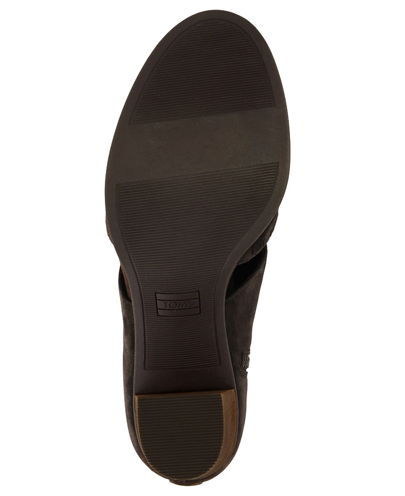 Toms Women's Milan Nova Heel Zipper Pumps