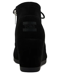 Toms Women's Desert Wedge Plus Lace-Up Booties