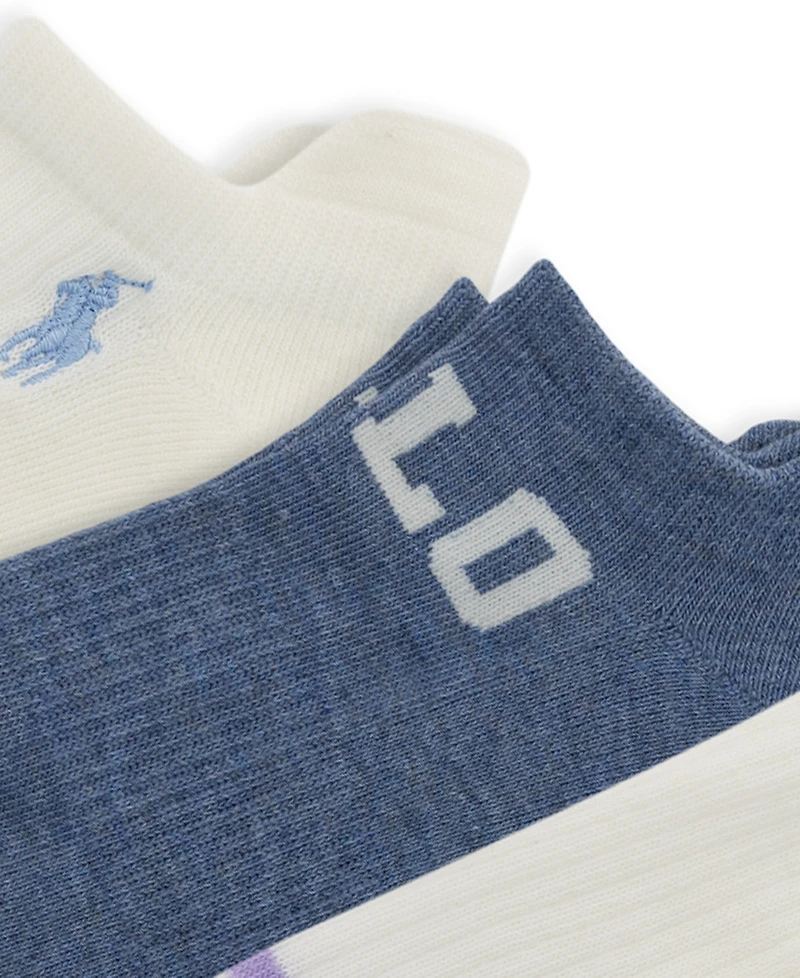 Polo Ralph Lauren Women's Polo Low Cut Socks, 6-Pack