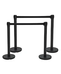 gaomon 3 Panel Room Divider Screen with Storage Shelves and Rolling Wheels