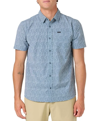O'Neill Men's Button-Up Collared Woven Shirt