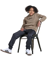 adidas Boys' 8-20 Long-Sleeve Essential Linear Hooded Sweatshirt