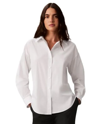 Calvin Klein Womens Easy Care Long Sleeve Shirt