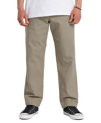 Quiksilver Men's Stretch Cotton Canvas Beach Pants