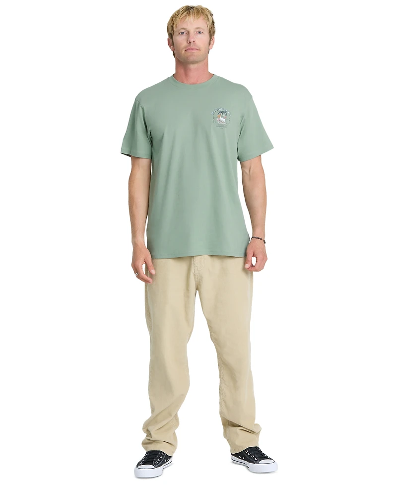 Quiksilver Men's Crewneck Graphic T-Shirt