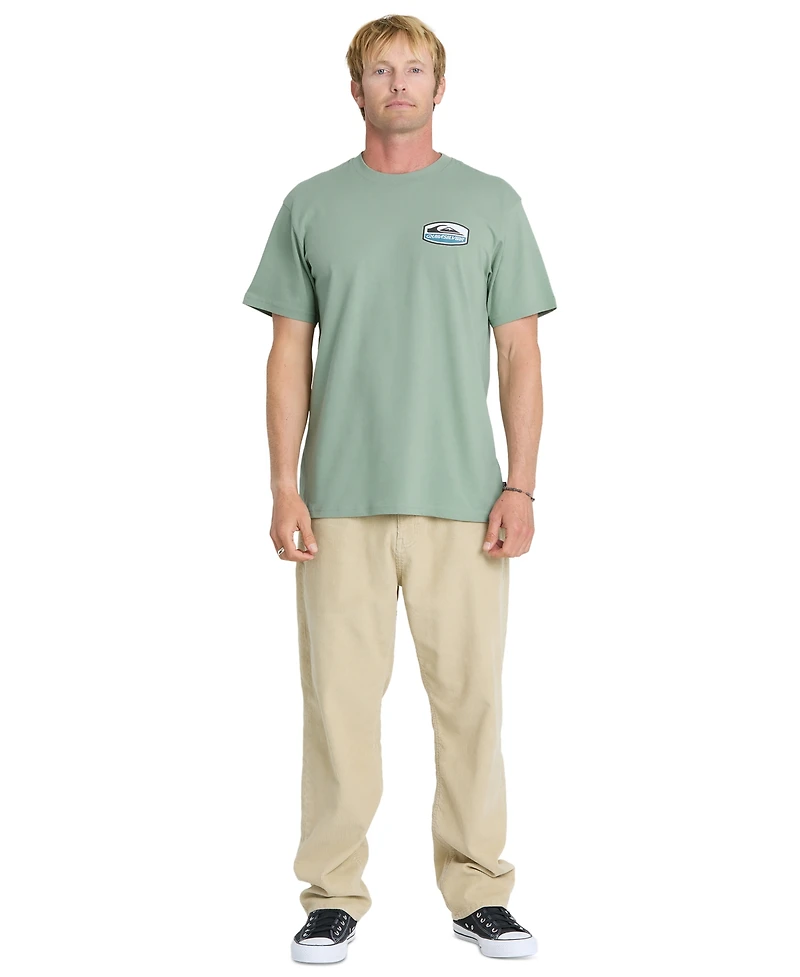 Quiksilver Men's Ringspun Cotton Crewneck T-Shirt