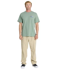 Quiksilver Men's Ringspun Cotton Crewneck T-Shirt