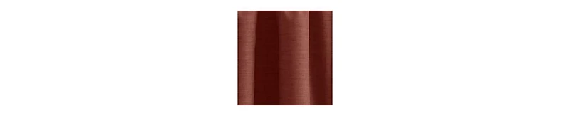 Ellis Lisa Solid Color 1.5" Rod Pocket Poly Cotton Duck Fabric Tailored Tiers