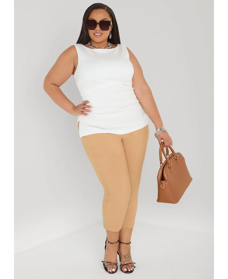 Ashley Stewart Women's Millennium Pull On Capris