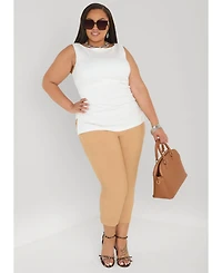 Ashley Stewart Women's Millennium Pull On Capris