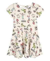 Frozen Girls 2 Pack Skater Dresses
