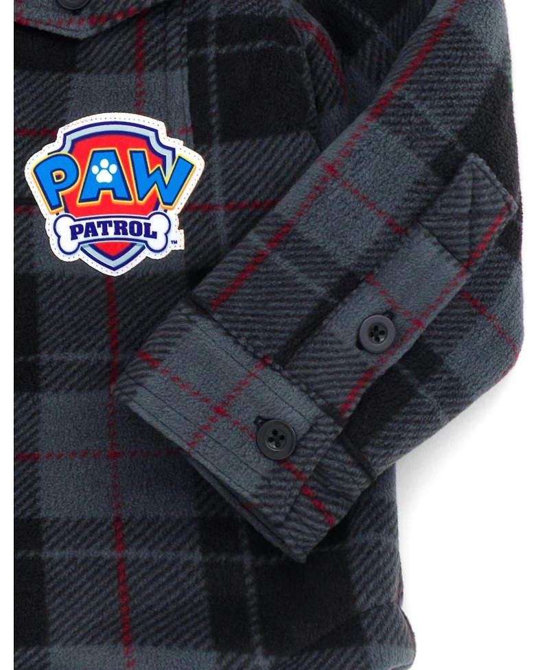 Paw Patrol Toddler Boys (2T- 5T) Faux Shearling Shacket
