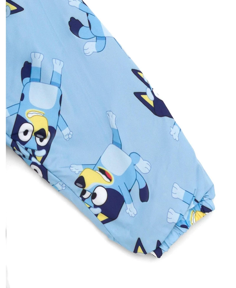 Bluey Toddler (2T - 4T) Hooded Rain Jacket