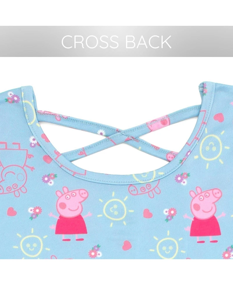 Peppa Pig Little Girls 2-Pack Skater Dresses