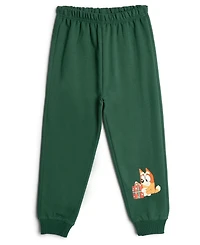 Bluey Toddler Boys Fleece Sweatshirt and Jogger Pants Outfit Set