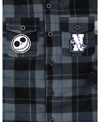 Nightmare Before Christmas Boy's (6-16) Jack Skellington Hooded Shacket