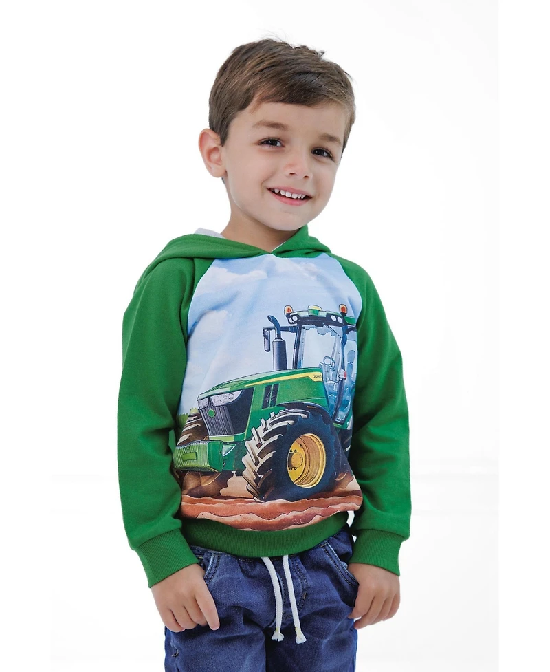 John Deere Toddler Boys (2T - 4T) Fleece Hooded Sweatshirt