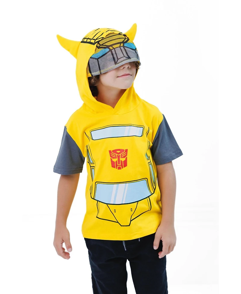 Transformers Toddler Boys' Cosplay Hooded T-Shirt