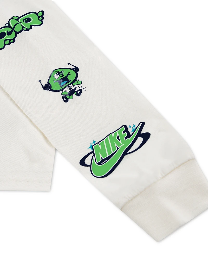 Nike Boys' 4-7 Y2K Star Long-Sleeve T-Shirt