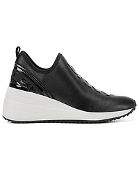 Dkny Women's Keeva Slip-On Wedge Sneakers