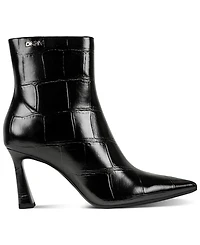 Dkny Women's Cayden Zipper Heeled Booties
